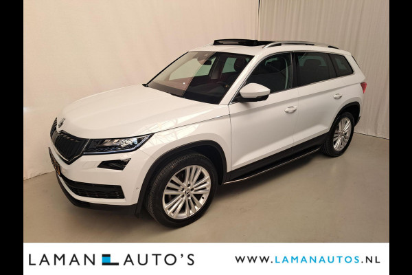 Škoda Kodiaq 1.5 TSI 150pk DSG Limited Business Edition Plus 7P Aut. | Panorama Open dak Virtual Leder/Alcantara CarPlay Trekhaak Canton ECC
