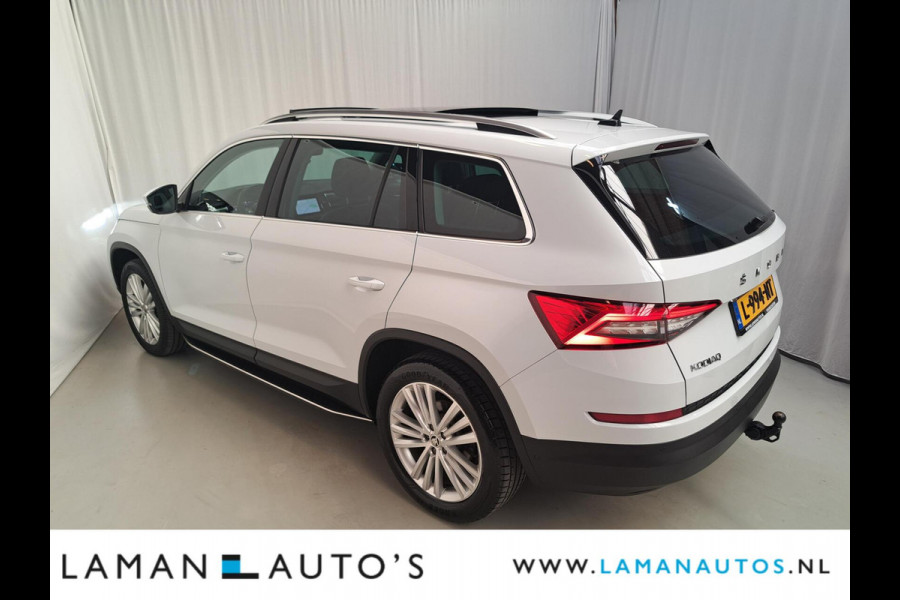 Škoda Kodiaq 1.5 TSI 150pk DSG Limited Business Edition Plus 7P Aut. | Panorama Open dak Virtual Leder/Alcantara CarPlay Trekhaak Canton ECC