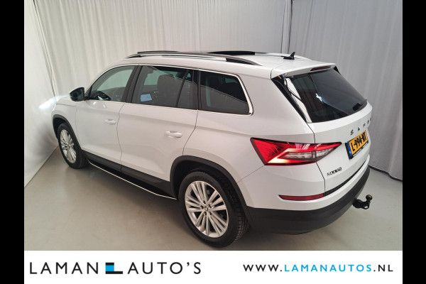 Škoda Kodiaq 1.5 TSI 150pk DSG Limited Business Edition Plus 7P Aut. | Panorama Open dak Virtual Leder/Alcantara CarPlay Trekhaak Canton ECC
