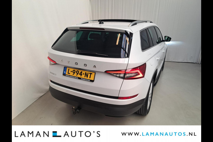 Škoda Kodiaq 1.5 TSI 150pk DSG Limited Business Edition Plus 7P Aut. | Panorama Open dak Virtual Leder/Alcantara CarPlay Trekhaak Canton ECC