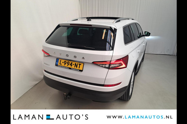 Škoda Kodiaq 1.5 TSI 150pk DSG Limited Business Edition Plus 7P Aut. | Panorama Open dak Virtual Leder/Alcantara CarPlay Trekhaak Canton ECC