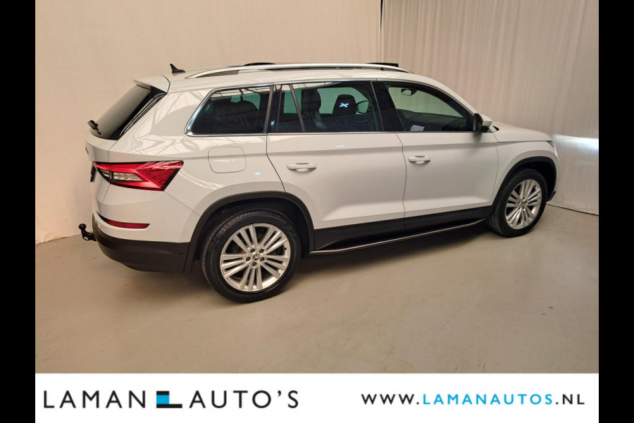 Škoda Kodiaq 1.5 TSI 150pk DSG Limited Business Edition Plus 7P Aut. | Panorama Open dak Virtual Leder/Alcantara CarPlay Trekhaak Canton ECC