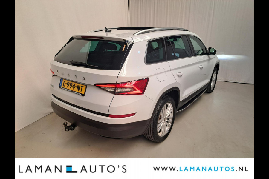 Škoda Kodiaq 1.5 TSI 150pk DSG Limited Business Edition Plus 7P Aut. | Panorama Open dak Virtual Leder/Alcantara CarPlay Trekhaak Canton ECC