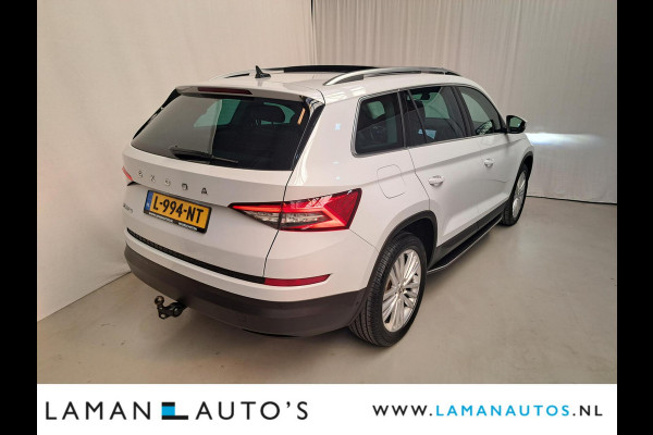 Škoda Kodiaq 1.5 TSI 150pk DSG Limited Business Edition Plus 7P Aut. | Panorama Open dak Virtual Leder/Alcantara CarPlay Trekhaak Canton ECC