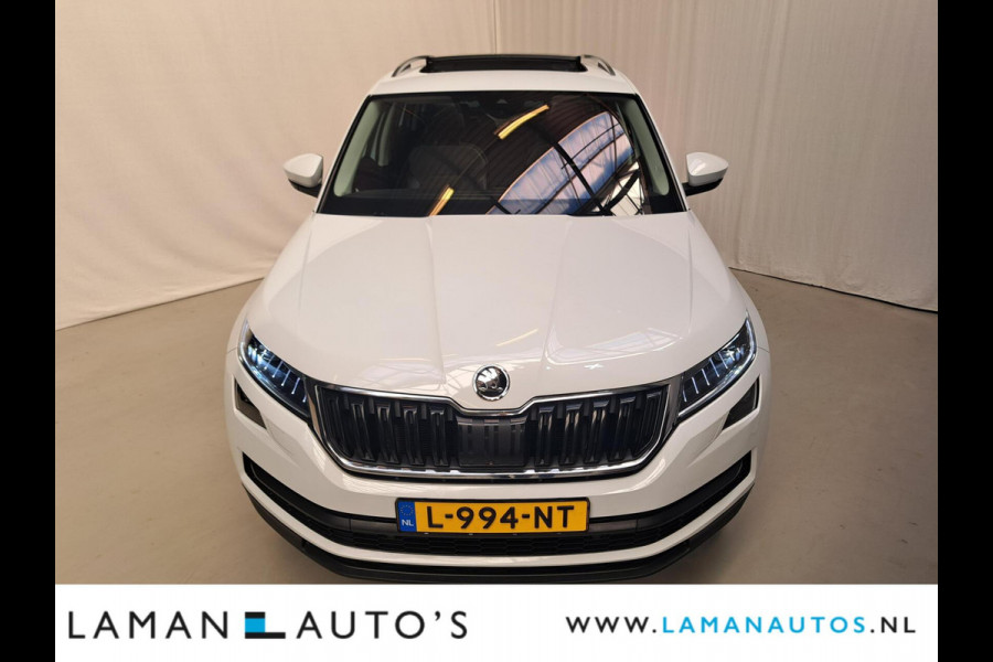 Škoda Kodiaq 1.5 TSI 150pk DSG Limited Business Edition Plus 7P Aut. | Panorama Open dak Virtual Leder/Alcantara CarPlay Trekhaak Canton ECC