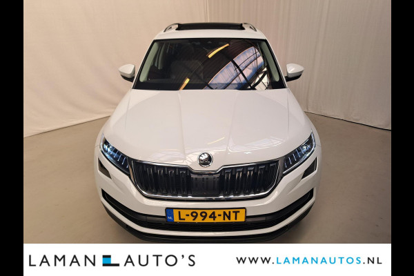 Škoda Kodiaq 1.5 TSI 150pk DSG Limited Business Edition Plus 7P Aut. | Panorama Open dak Virtual Leder/Alcantara CarPlay Trekhaak Canton ECC