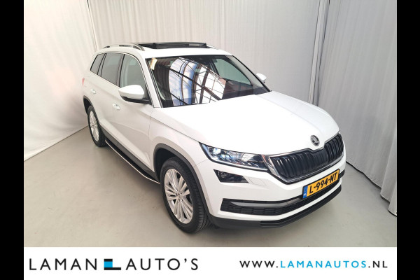 Škoda Kodiaq 1.5 TSI 150pk DSG Limited Business Edition Plus 7P Aut. | Panorama Open dak Virtual Leder/Alcantara CarPlay Trekhaak Canton ECC