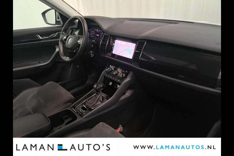 Škoda Kodiaq 1.5 TSI 150pk DSG Limited Business Edition Plus 7P Aut. | Panorama Open dak Virtual Leder/Alcantara CarPlay Trekhaak Canton ECC