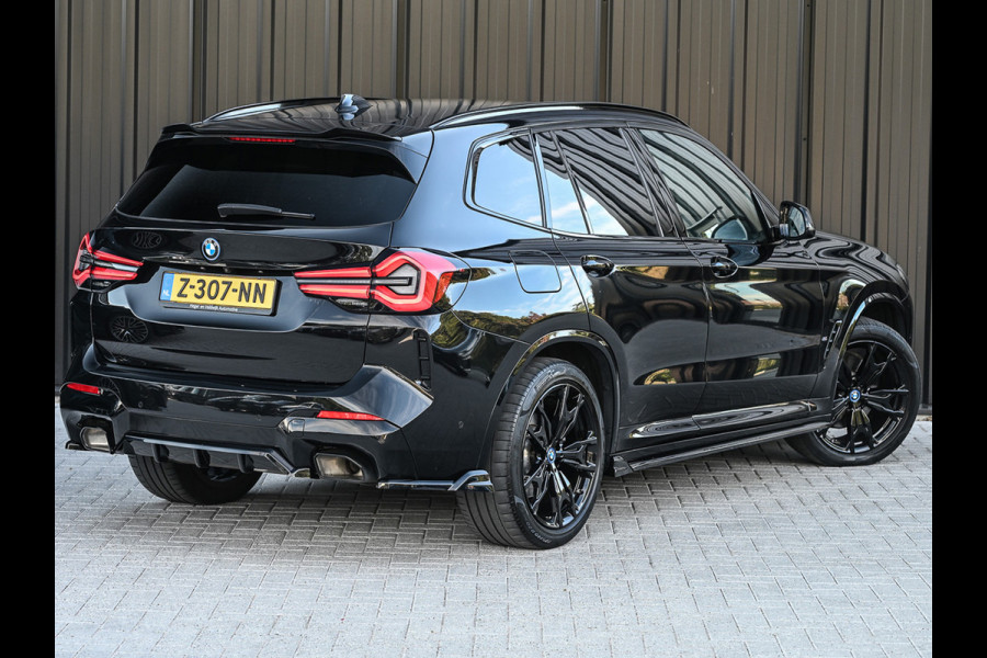 BMW X3 xDrive30e HIGH EXECUTIVE | M-SPORT | ACTIVE CRUISE | EL. TREKHAAK | CAMERA | VIRTUAL COCKPIT | LEDER | STOELVERWARMING | SHADOW