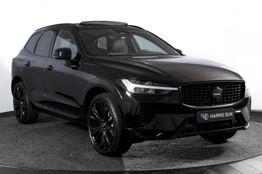 Volvo XC60 2.0 T6 Plug-in hybrid AWD Plus Black Edition | S/K-Panodak | Harman/Kardon | Dig. Cockpit | Adapt. Cruise | Memory Stoelen | Elek. Klep | Stoel-+stuurverw. | 360 Camera | NAV+App. Connect | ECC | LM 21" | 3461