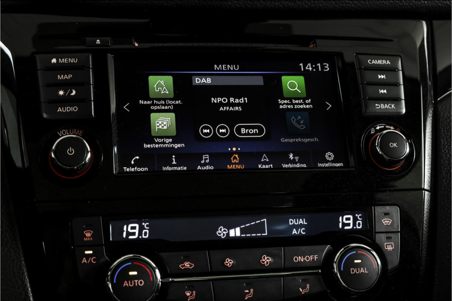 Nissan QASHQAI 1.3 DIG-T N-Connecta 160 PK - Automaat | Pano | Cruise | Stoel-+Voorruitverw. | PDC | 360 Camera | NAV + App. Connect | ECC | DAB | LM 18" |