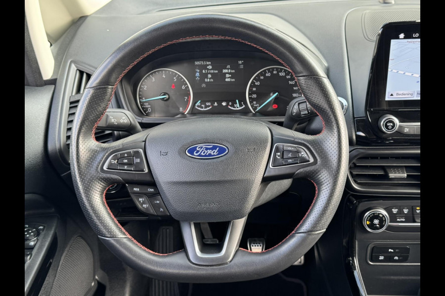 Ford EcoSport 1.0 EcoBoost ST-Line Black Cruise control Automatische airco Navigatie Parkeersensoren Apple Carplay Android Auto
