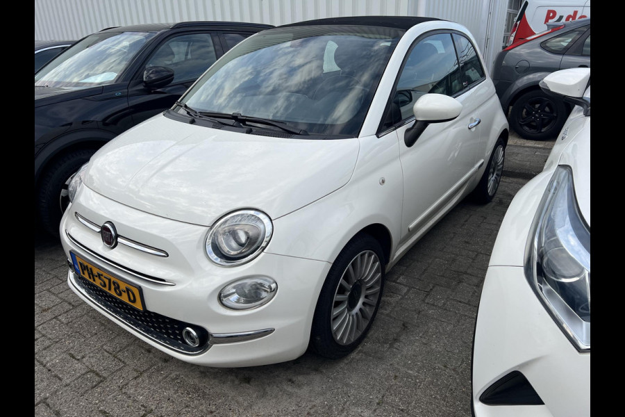 Fiat 500C 0.9 TwinAir Turbo Lounge | Open dak |