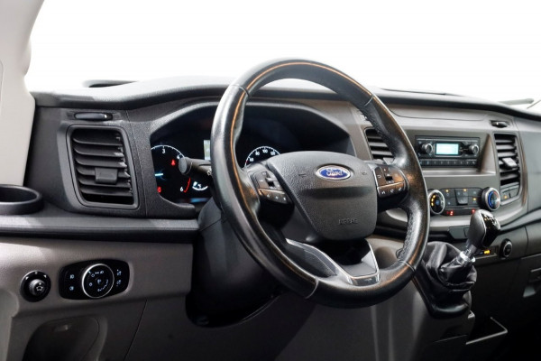 Ford Transit 2.0 TDCI 130pk L2H1 Trend D.C. Open Laadbak met huif 05-2020