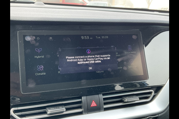 Kia Niro 1.6 GDi Hybrid DynamicLine Trekhaak Nav/Cam Adap.Cruise Carplay Betrouwbaar!
