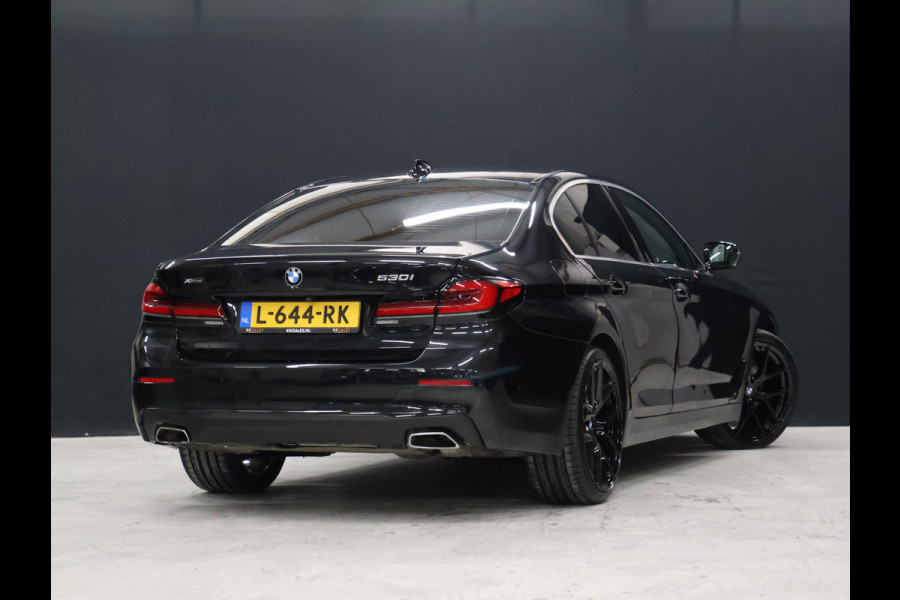 BMW 5 Serie 530i xDrive High Executive [CAMERA, ADAPTIVE CRUISE CONTROL, APPLE CARPLAY, ANDROID AUTO, MEMORY SEATS, TREKHAAK, STUURVERWARMING, NIEUWSTAAT]