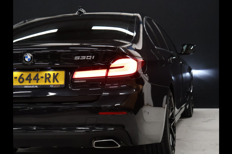 BMW 5 Serie 530i xDrive High Executive [CAMERA, ADAPTIVE CRUISE CONTROL, APPLE CARPLAY, ANDROID AUTO, MEMORY SEATS, TREKHAAK, STUURVERWARMING, NIEUWSTAAT]