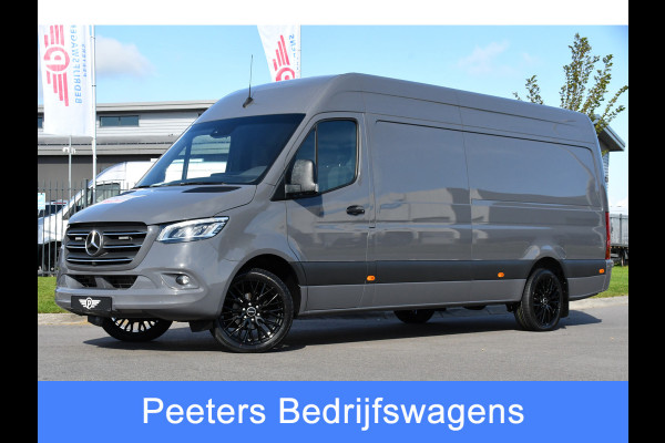Mercedes-Benz Sprinter 319 V6 3.0 CDI L3H2 PB Edition Adaptieve Cruise, 360 Camera, 10,5'' Mbux, LED, 3500kg Trekhaak, Automaat, Stoelverwarming, Sensoren, Uniek!