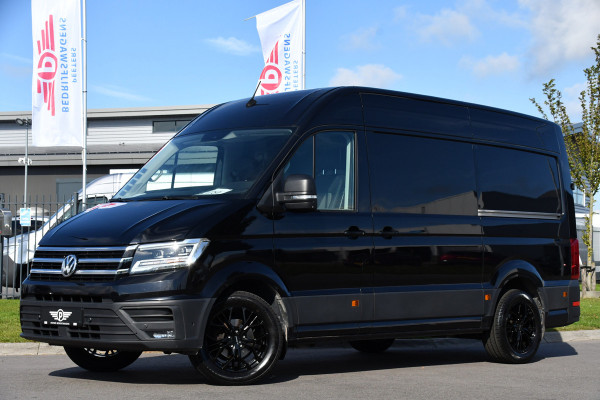 Volkswagen Crafter 35 2.0 TDI L3H3 Black Edition Highline Adaptieve Cruise, Camera, Carplay, Clima, Stoelverwarming, Automaat, Sensoren, Trekhaak, LED, Uniek!