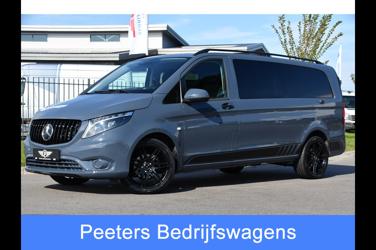 Mercedes-Benz Vito 114 CDI L3 DC AMG Edition Adaptieve Cruise, Camera, Carplay, LED, Multimedia, Automaat, Stoelverwarming, Uniek! Mercedes-Benz Vito 114 CDI L3 DC AMG Edition Adaptieve Cruise, Camera, Carplay, LED, Multimedia, Automaat, Stoelverwarming, Uniek!