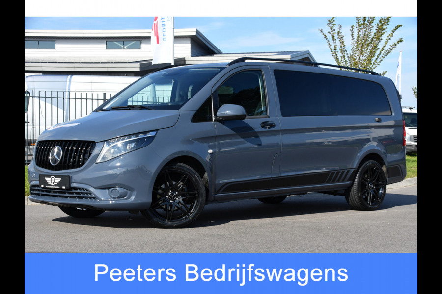 Mercedes-Benz Vito 114 CDI L3 DC AMG Edition Adaptieve Cruise, Camera, Carplay, LED, Multimedia, Automaat, Stoelverwarming, Uniek!