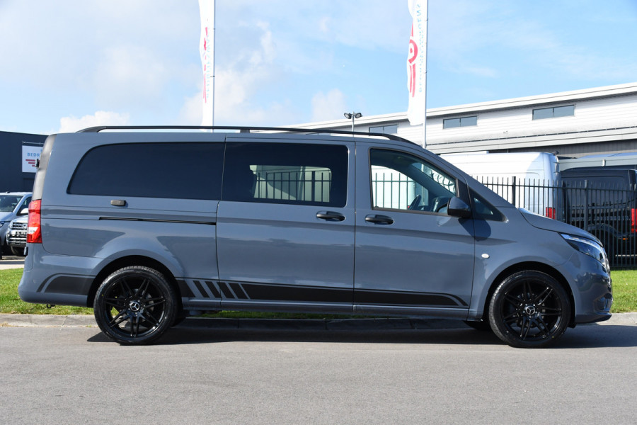 Mercedes-Benz Vito 114 CDI L3 DC AMG Edition Adaptieve Cruise, Camera, Carplay, LED, Multimedia, Automaat, Stoelverwarming, Uniek!