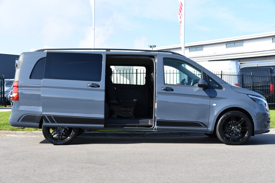 Mercedes-Benz Vito 114 CDI L3 DC AMG Edition Adaptieve Cruise, Camera, Carplay, LED, Multimedia, Automaat, Stoelverwarming, Uniek!