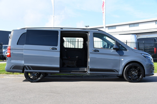 Mercedes-Benz Vito 114 CDI L3 DC AMG Edition Adaptieve Cruise, Camera, Carplay, LED, Multimedia, Automaat, Stoelverwarming, Uniek!