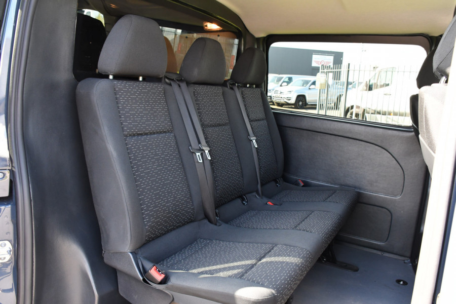 Mercedes-Benz Vito 114 CDI L3 DC AMG Edition Adaptieve Cruise, Camera, Carplay, LED, Multimedia, Automaat, Stoelverwarming, Uniek!