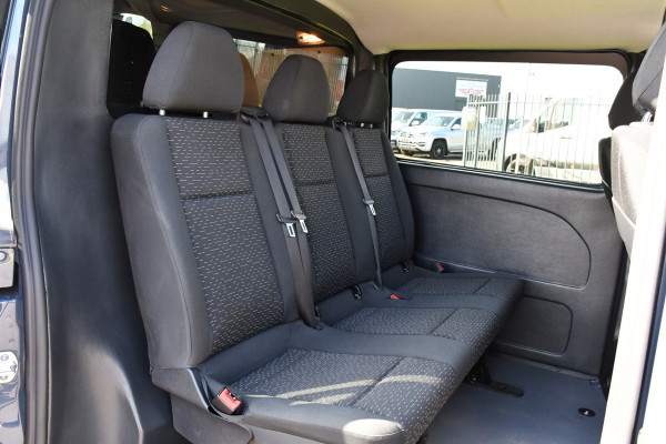 Mercedes-Benz Vito 114 CDI L3 DC AMG Edition Adaptieve Cruise, Camera, Carplay, LED, Multimedia, Automaat, Stoelverwarming, Uniek!