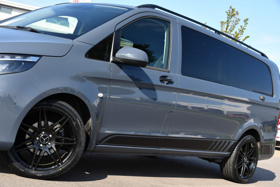 Mercedes-Benz Vito 114 CDI L3 DC AMG Edition Adaptieve Cruise, Camera, Carplay, LED, Multimedia, Automaat, Stoelverwarming, Uniek!