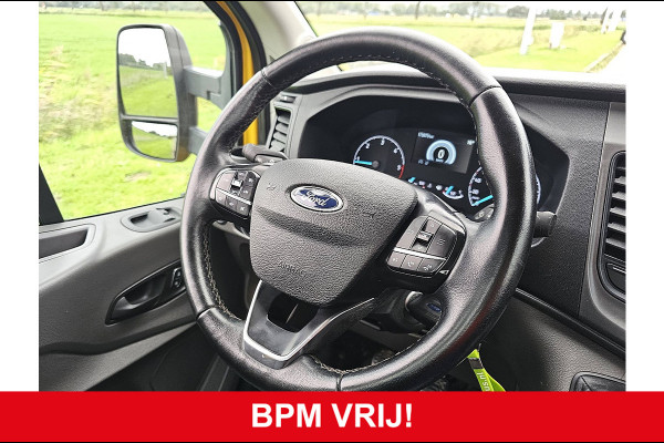 Ford Transit 350 2.0 TDCI L5H1 Open-Laadbak 5 meter! Euro6 Airco Dubbellucht!