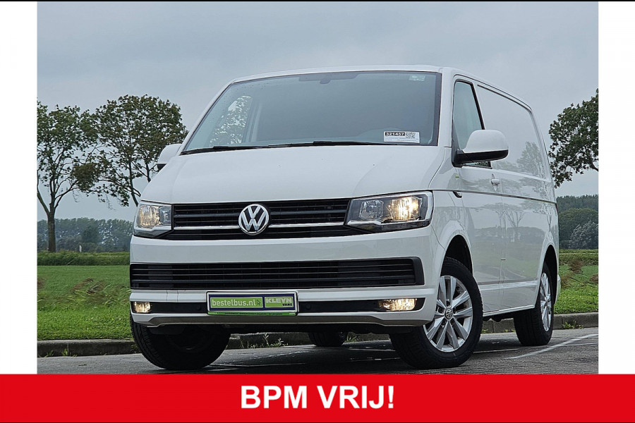 Volkswagen Transporter 2.0 TDI L1H1  Lm-Velgen NAP Airco Euro6 1e Eigenaar Voorruitverwarming Bumpers-Kleur!
