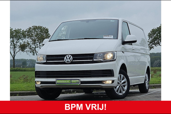 Volkswagen Transporter 2.0 TDI L1H1  Lm-Velgen NAP Airco Euro6 1e Eigenaar Voorruitverwarming Bumpers-Kleur!