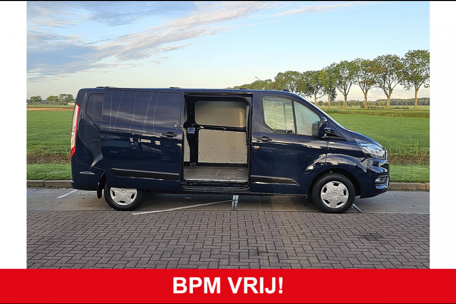 Ford Transit Custom 300 2.0 TDCI L2H1 Trend Navi Trekhaak Airco Euro6  Pdc 3-Zits OH-Historie 1e Eigenaar!