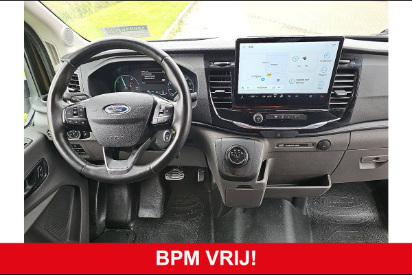 Ford E-Transit 350 L4H3 Trend 68 kWh elektrisch, airco, automaat, navi, camera, side bars, 24 dkm.