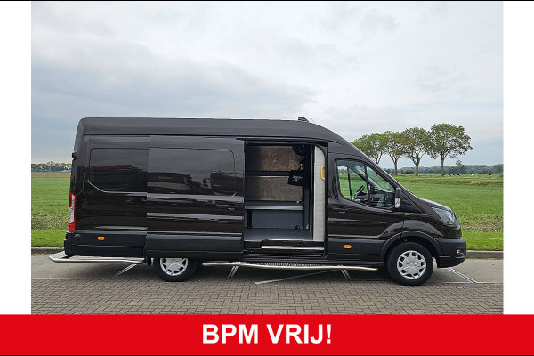 Ford E-Transit 350 L4H3 Trend 68 kWh elektrisch, airco, automaat, navi, camera, side bars, 24 dkm.