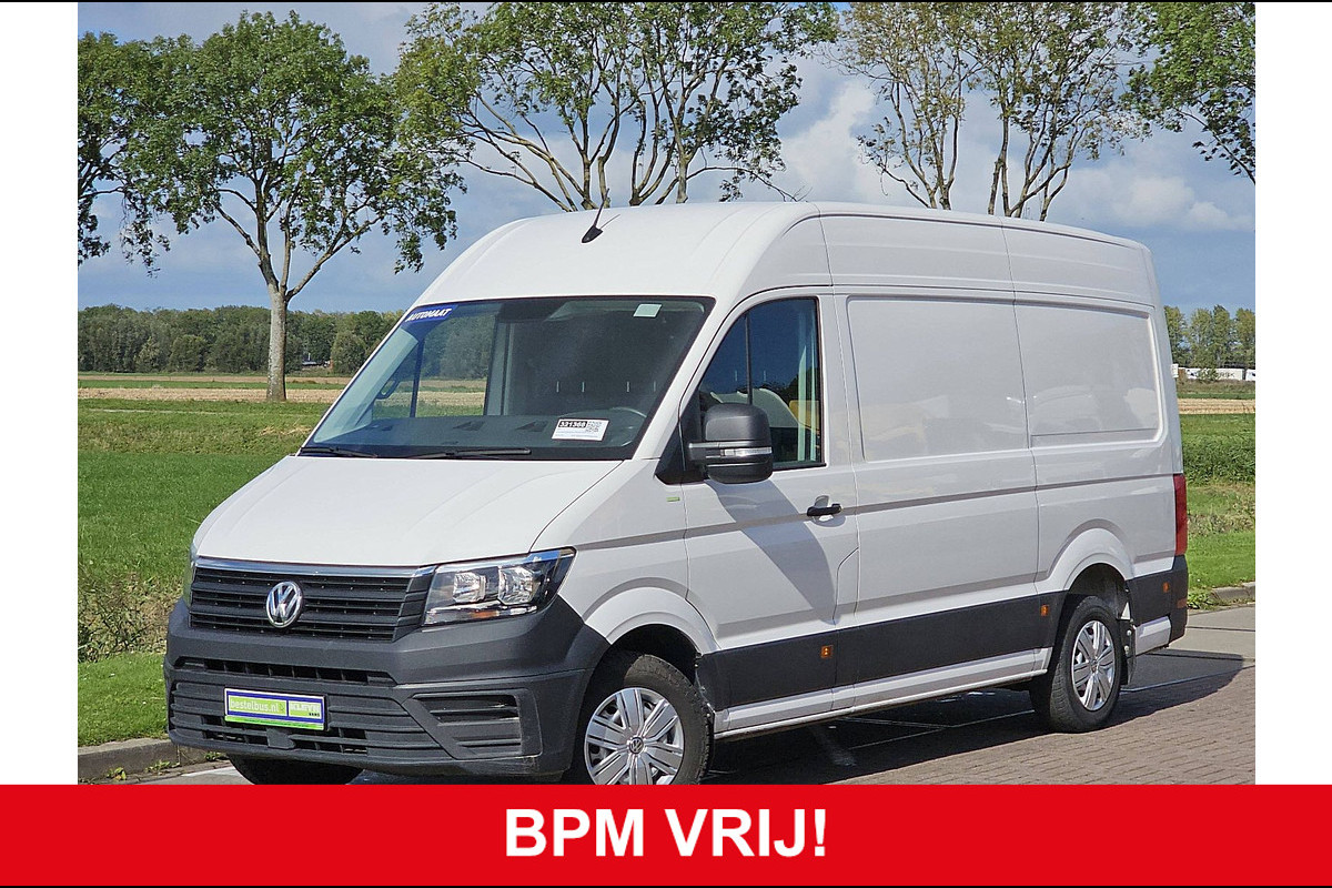 Volkswagen Crafter 35 2.0 TDI L3H3 140Pk Airco Automaat Trekhaak Camera Euro6 CarPlay!