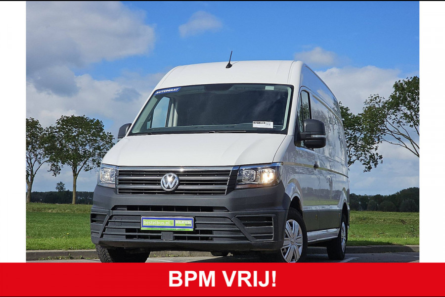 Volkswagen Crafter 35 2.0 TDI L3H3 140Pk Airco Automaat Trekhaak Camera Euro6 CarPlay!