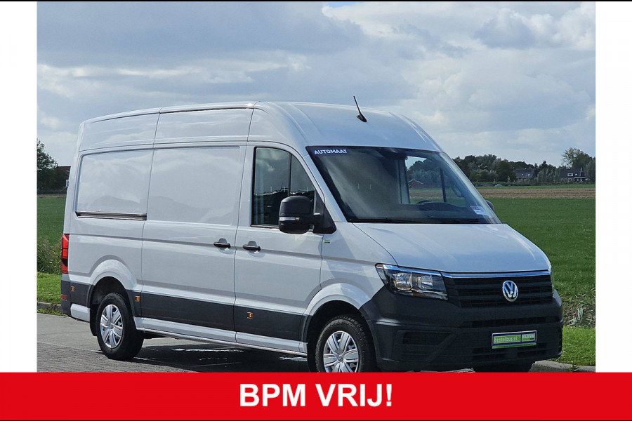 Volkswagen Crafter 35 2.0 TDI L3H3 140Pk Airco Automaat Trekhaak Camera Euro6 CarPlay!