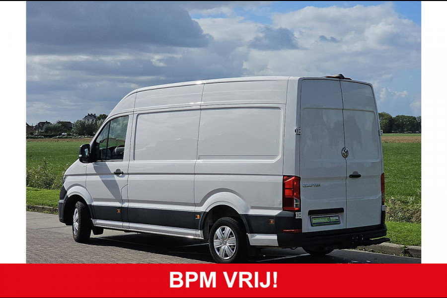 Volkswagen Crafter 35 2.0 TDI L3H3 140Pk Airco Automaat Trekhaak Camera Euro6 CarPlay!