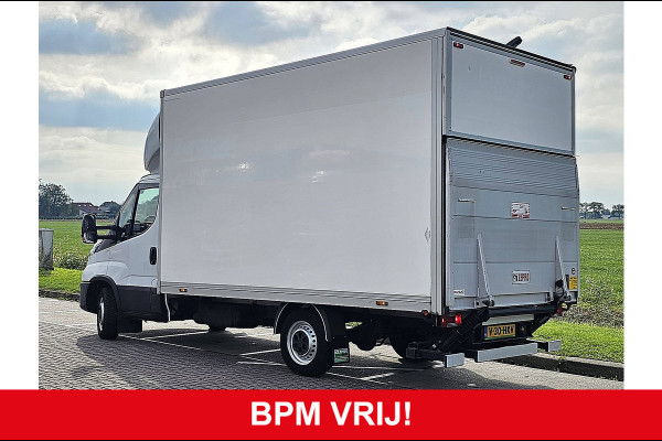 Iveco Daily 35S14 2.3 bakwagen laadklep clima Camera EURO6 cruisecontrol zijdeur