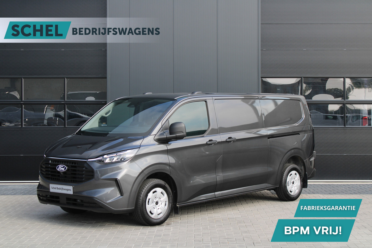 Ford Transit Custom 320 2.0 TDCI L2H1 Trend 136pk - 2x Schuifdeur - Carplay - Android - Camera - Trekhaak - Stoelverwarming - 70l tank - Rijklaar Ford Transit Custom 320 2.0 TDCI L2H1 Trend 136pk - 2x Schuifdeur - Carplay - Android - Camera - Trekhaak - Stoelverwarming - 70l tank - Rijklaar