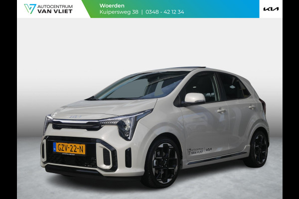 Kia Picanto 1.0 DPI GT-Line | Cruise | Clima | Carplay | Camera | Keyless | Stoel-stuurverwarming | Schuif-kanteldak |