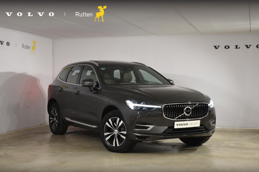 Volvo XC60 T6 340PK Automaat Plug-in Hybrid AWD Business Pro / Adaptive Cruise / Leer / Elektrische stoelen / Stoelverwarming / Stuurverwarming / Elektr. achterklep  / Achteruitrijcamera / Schuifdak