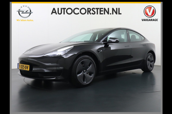 Tesla Model 3 // RWD // Long Range 75kWh Warmtepomp Leder Autopilot Premium Luidspr. FSD-3 Computer Navi Ecc Adap.Cruise Draadloos GSM Laden C Stoel+Stuurverwarming Elek.Achterklep AMD-Ryzen™ Processor Led DAB Spotify 1e Eigenaar Origineel Nederlandse Auto Fabrieksgarantie op Accu en motor tot 13-06-2031 Grootste Actieradius !!