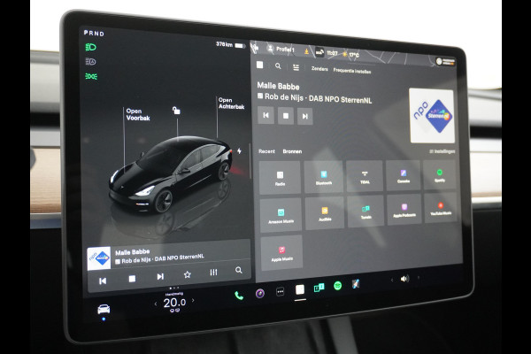Tesla Model 3 // RWD // Long Range 75kWh Warmtepomp Leder Autopilot Premium Luidspr. FSD-3 Computer Navi Ecc Adap.Cruise Draadloos GSM Laden C Stoel+Stuurverwarming Elek.Achterklep AMD-Ryzen™ Processor Led DAB Spotify 1e Eigenaar Origineel Nederlandse Auto Fabrieksgarantie op Accu en motor tot 13-06-2031 Grootste Actieradius !!