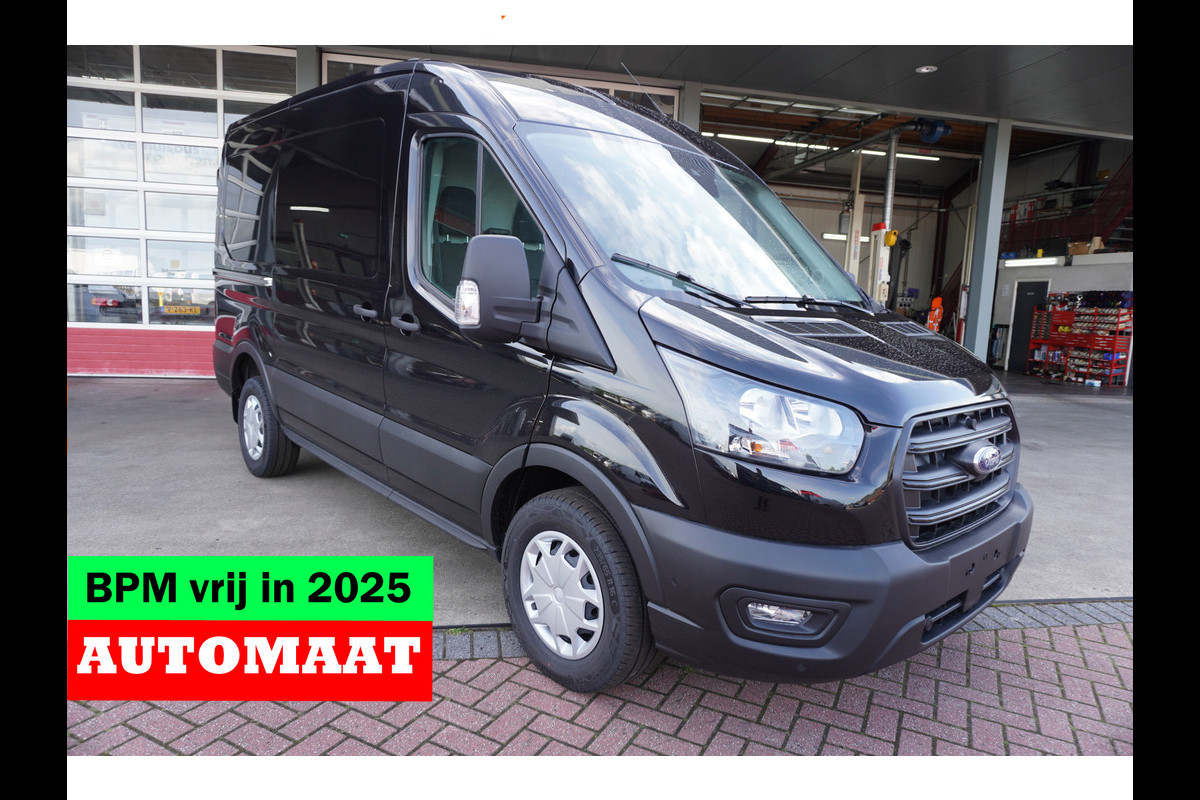 Ford Transit 350M 2.0 TDCI 165pk L2H2 Trend Automaat nr. V818 | Camera | Cruise | Trekhaak | Laadruimte pakket