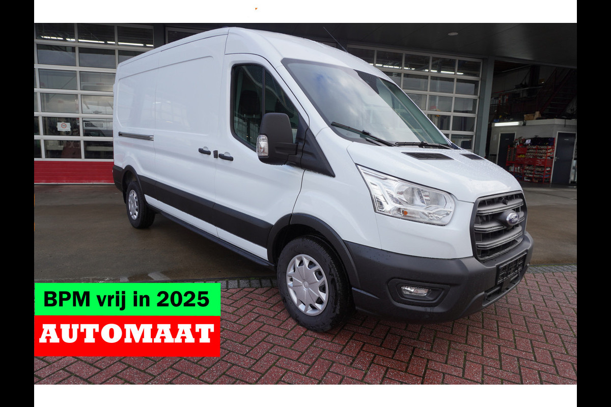 Ford Transit 350M 2.0 TDCI 165pk L2H2 Trend Automaat nr. V807 | Camera | Cruise | Trekhaak | Laadruimte pakket Ford Transit 350M 2.0 TDCI 165pk L2H2 Trend Automaat nr. V807 | Camera | Cruise | Trekhaak | Laadruimte pakket
