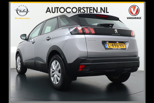 Peugeot 3008 T131PK AUT-8 NWE Model! 360­°Camera Navi Apple Carplay Android PDC 17" Ecc Cruise Control Blue Premium DAB PureTech Connected Apps Lmv Led 1e Eigenaar Dealeronderhouden Origineel Nederlandse Auto EURO6.3